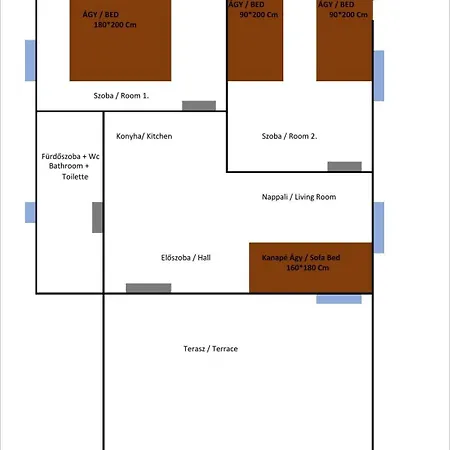 Apartament Limonade Ac Agard Elmenyfuerdo Mellett *